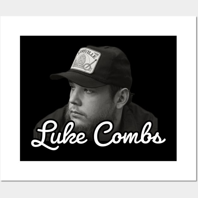 Luke Combs / 1990 Wall Art by Nakscil